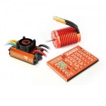 SKY RC - Brushless 60A ESC Motor Program Card Combo For 1 10 Car 12T SK-300042-04 3300KV