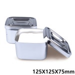 거즈캔 mm 대형 사각 소독캔 솜통 CY-304G 125X125X75