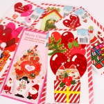 크리스마스 입체 직사각 카드 X40개