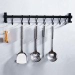 키밍 무타공 주방 멀티행거 조리도구 걸이 다용도 30cm-4후크