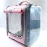 접이식 강아지 고양이 이동가방 이동장 케이지 투명백팩