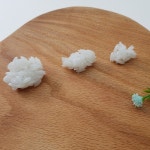 밥풀 브로치 밥풀핀 밥풀뱃지 밥풀반지 밥풀떼기 악세사리 밥알 쌀알 가방 장식 리얼 밥풀 악세사리 밥풀귀걸이 실버침