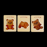 푸르름디자인 큐피드곰 인형 리무버블 조각 스티커