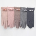 여성 겨울 방한용품 스마트폰 터치 울 장갑 2개 세트