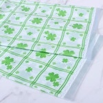 방수 테이블 식탁보 크로바그린 PTS WB1050