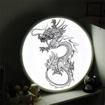 교보문고 꾸밈 ne 액자45R 풍수승천하는용그림 591-LED