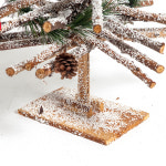 스노우 선물상자 원목 트리 크리스마스장식 미니트리