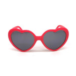 레드 하트 불빛 특수 효과 생일 파티 인싸템 안경 썬글라스 선글라스