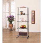 부강산업 부강산업 가정용 메탈랙 450 5단 진열대