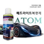 헤드라이트UV복원제 1-2대 수출형 재료 사포4장 A2