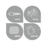 앤하우스 겉옷용 무형광 사각 세탁망 x