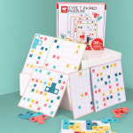 T자형 퍼즐 보드게임 맞추기 테트리스 보드게임 W111