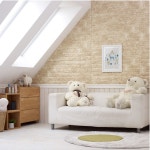 이노하우스 폼블럭 단열벽지 고급형 화이트 벽돌 2.3M 공장직영