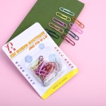 사무용 컬러 클립 1팩