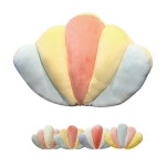 키밍 조개 소파쿠션 등받이 벨벳 선물 집들이 침대