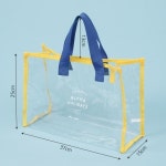 비치백 알로하 투명 바캉스 방수가방