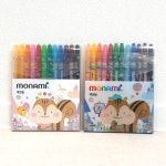 모나미 모니주 샤프식 색연필 12색 9643 9629
