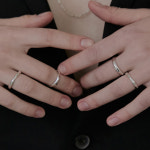 앙스모멍 앙스모멍 Basic Wave Ring
