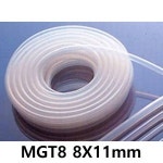 모우 실리콘튜브 일반 MGT8 8X11mm 의료용 석션튜브