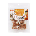 헬로도기 참좋은간식 치킨 연어 호박 큐브 100g