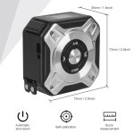 USB 충전식 디지털 측정 테이프 롤 코드 모드 레이저 고충격 도구 40m
