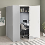 e스마트 무아르 프리미엄 1인 가정용 독서실책상 H1800