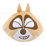 보노보노 숲 얼굴쿠션 너부리 캐릭터쿠션