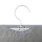 심플 걸이식 2칸 가방정리대 2p 행거가방정리