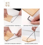 클래식한 인테리어 미니 원목 벽걸이 벽선반 클래식 원목 선반