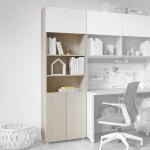 꿈꾸는요셉 네오 1200 책상 책장 세트 NESET04