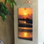 꾸밈 nm931-멀티아크릴액자 밝은일출밝은미래 4단