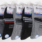 쿨샵 오마샤리프 남성 단목양말 드라이쿨 양말 5족