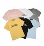 내셔널지오그래픽 빅 로고 반팔 티셔츠 N245UTS920