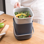 주방 분리 손잡이 음식물 분리 쓰레기통
