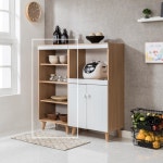 심플 밥솥 전자레인지 부엌수납장 진열 주방 칸막이 선반 가구 밥통 다이