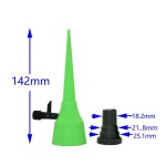 화분자동물주기 셀프워터링 무인급수 여행용 자동 물방울 관개 시스템 DIY 식물 Waterers 테이퍼 급수 물