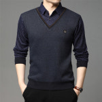 봄가을용 남성 2in1 셔츠 일체형