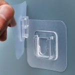 결합 형 붙이는 후크 20 세트 암수 벽부착 멀티탭정리