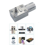 RPM 375 고 토크 감속기 6V 금속 웜기어 모터가역 JGY370 2 12V24V