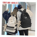 캐주얼백팩 망사포켓 남녀 데일리 책가방 배낭 URB30
