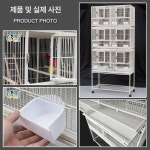 대형 새장 앵무새 사육 케이지 모란 페이지 퀘이커