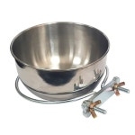 애완용 개사료 그릇 철장걸이 스텐식기 30온쓰 deep 1EA