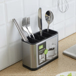 차니팡 EG-RSC360 4구 물빠짐 스텐 수저통 숟가락 꽂이 정리