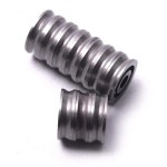 픽스미 HCS 미니 V 그루브 풀리 휠 롤러 볼 베어링 3x10x3mm 10 개 603VV