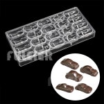 벨기에 폴리 카보 네이트 초콜릿 금형 베이킹 케이크 과자 캔디 바 금형 봉봉 제과 도구 Bakeware