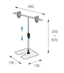 T자걸이 스텐 안내판 메뉴판 꽂이판 3936 G4006