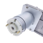 웜기어 모터 12V 감속기 DC 고토크 메탈 자동화 장비용 역방향 잠금 장치 20-157RPM