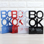 L형 BOOK 북엔드 2p 랜덤 철제 책꽂이 데스크정리