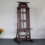 캔퍼스 거치대 원목 나무 이젤 대형 그림 받침대