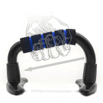 ETN커머스 런웨이브 푸쉬업바 손목 부담 없는 팔굽혀펴기기구 등 가슴 실내운동 멀티홈트